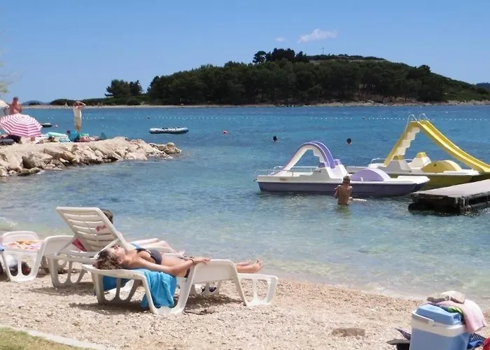 In With Pool Access, Terrace, Air Conditioning, Wi-fi, 3548-1 Apartman